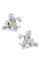 Cufflinks, Inc. Fleur De Lis Cuff Links in Silver at Nordstrom