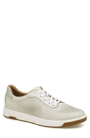 Johnston & Murphy Daxton U-Throat Leather Sneaker White Full Grain at Nordstrom,