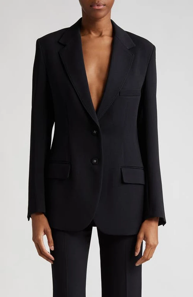 Brandon Maxwell The Campell Tailored Blazer Black at Nordstrom,