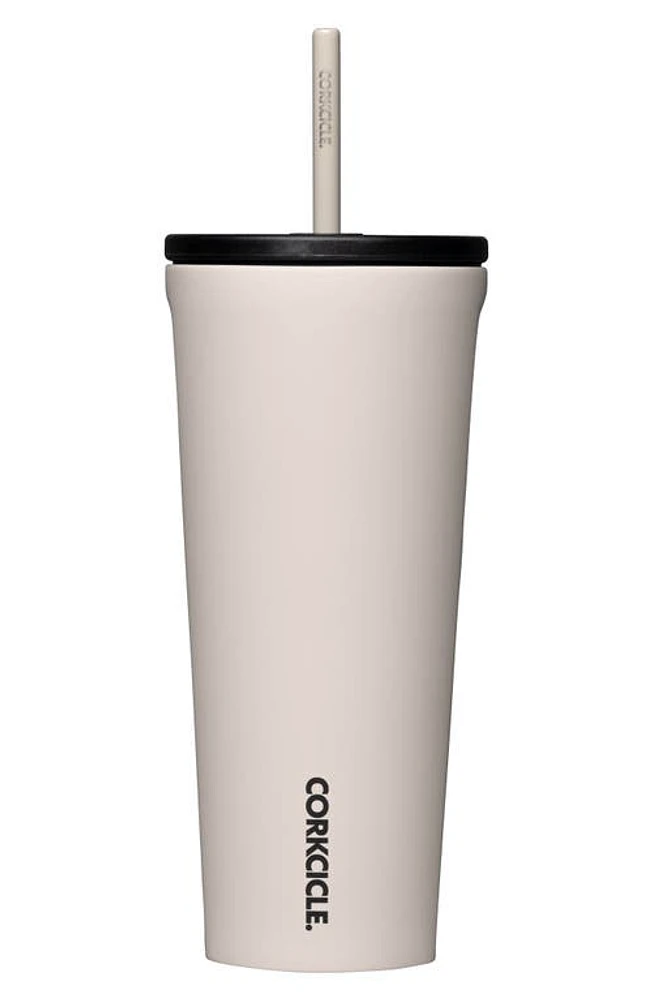 Corkcicle -Ounce Insulated Cup with Straw in Latte at Nordstrom