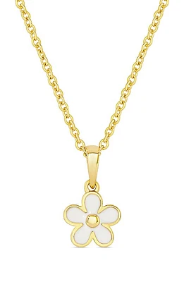 Lily Nily Flower Pendant Necklace in Gold at Nordstrom