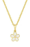 Lily Nily Flower Pendant Necklace in Gold at Nordstrom