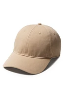 rag & bone Miles Cotton Adjustable Baseball Cap in Seed Grey at Nordstrom