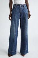 Bottega Veneta Wide Leg Jeans Mid Blue at Nordstrom, Us