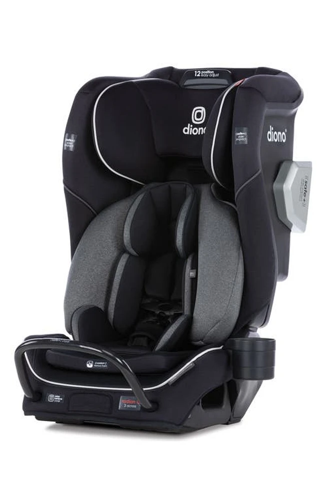 Diono Radian 3QXT All-in-One Convertible Car Seat in Black Jet at Nordstrom