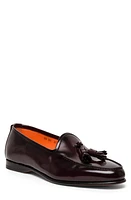 Santoni Andrea Tassel Loafer Burgundy-B44 at Nordstrom,