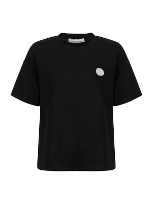 Nocturne Oversized Crew Neck T-Shirt in Black at Nordstrom