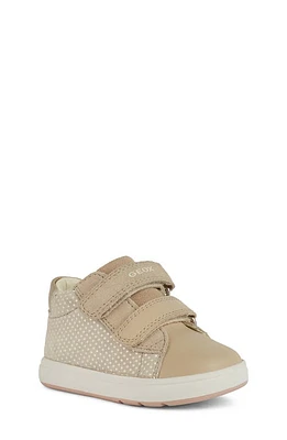 Geox Kids' Biglia Sneaker Beige/Gold at Nordstrom,