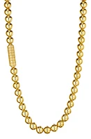 ManLuu Long Beaded Necklace in 18K Gold Vermeil at Nordstrom