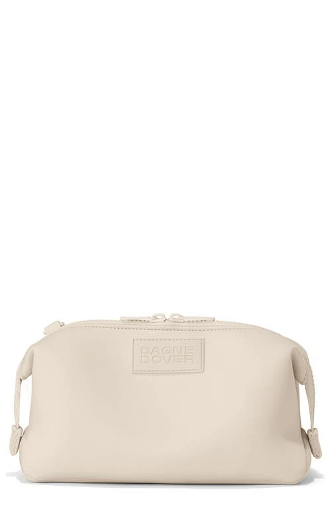 Dagne Dover Hunter Large Neoprene Toiletry Bag in Oyster at Nordstrom