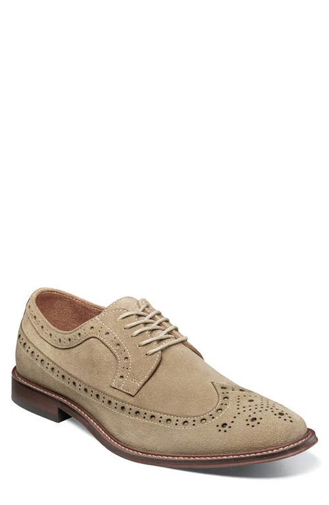 Stacy Adams Marligan Wingtip Derby Sand at Nordstrom,