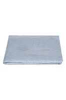 Matouk Jasper Cotton Sateen Fitted Sheet in Steel Blue at Nordstrom