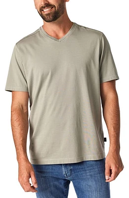 34 Heritage Deconstructed V-Neck Pima Cotton T-Shirt Wild Dove at Nordstrom,