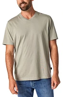 34 Heritage Deconstructed V-Neck Pima Cotton T-Shirt Wild Dove at Nordstrom,