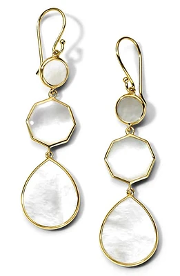 Ippolita 18K Gold Polished Rock Candy Mother of Pearl Dangle Earrings at Nordstrom