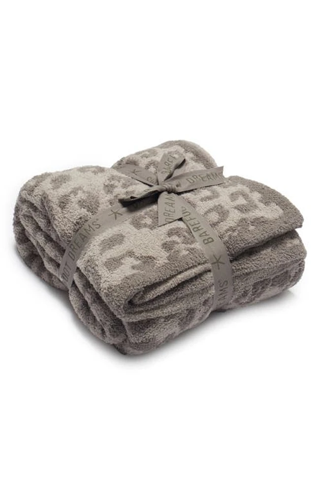 barefoot dreams In the Wild Throw Blanket in Linen/warm Gray at Nordstrom