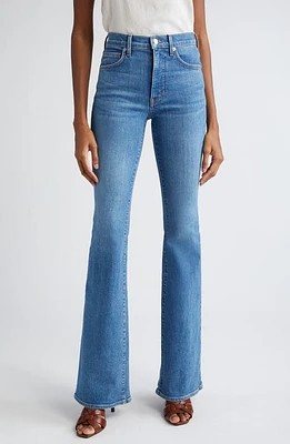 Veronica Beard Beverly High Waist Skinny Flare Jeans Sedona River at Nordstrom,