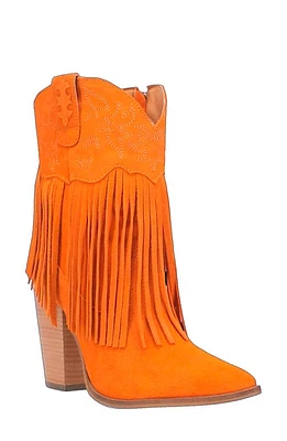 Dingo Fringe Zip-Up Western Boot at Nordstrom,