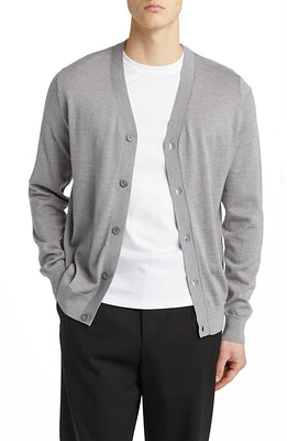 Reigning Champ Harry Lightweight Merino Wool Cardigan at Nordstrom,