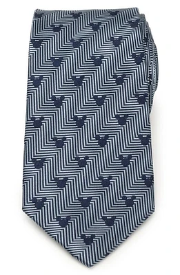 Cufflinks, Inc. x Disney Mickey Silhouette Herringbone Silk Tie in Blue at Nordstrom