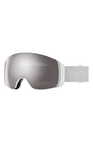 Smith 4D MAG 184mm Snow Goggles in White Vapor /Platinum at Nordstrom