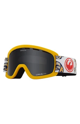 DRAGON Lil D Base Youth Fit 44mm Snow Goggles in Lilkoi/Lldksmk at Nordstrom