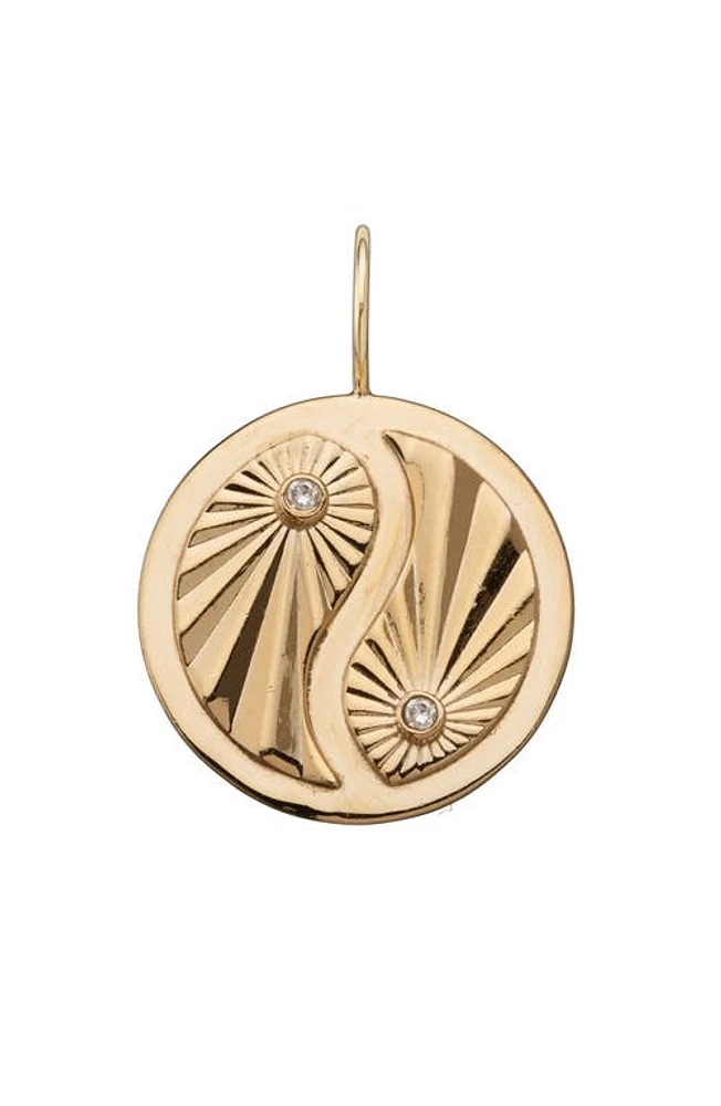 Jennifer Zeuner Monroe Charm in 14K Yellow Gold Plated Silver at Nordstrom