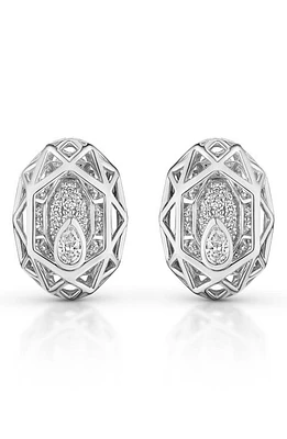 Hueb Estelar Diamond Stud Earrings in White Gold at Nordstrom