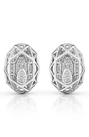 Hueb Estelar Diamond Stud Earrings in White Gold at Nordstrom