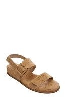 VANELi Nelly Wedge Sandal Natural at Nordstrom,