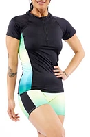 TomboyX Short Sleeve Rashguard Under The Surface at Nordstrom,