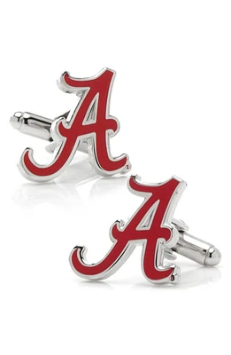 Cufflinks, Inc. NCAA University of Alabama Crimson Tide Cuff Links in Crimson/Silver at Nordstrom