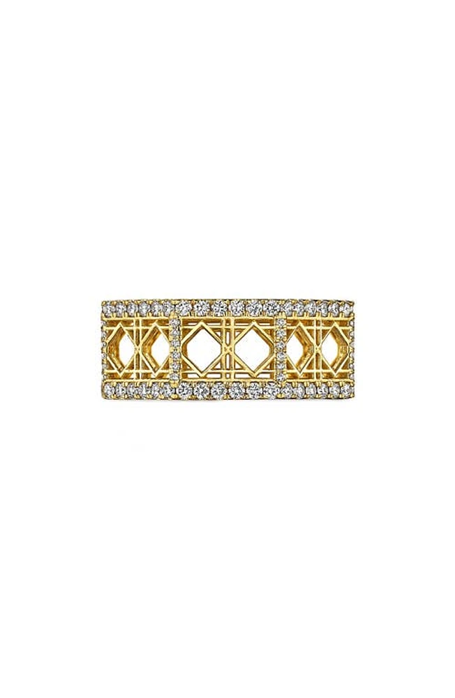 ManLuu Doudou Diamond Ring in Yellow Gold at Nordstrom, Size 7