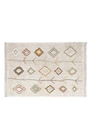 Lorena Canals Kaarol Earth Washable Cotton Rug in Natural at Nordstrom