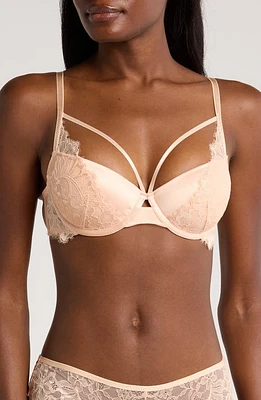 Hunkemöller Isabella Padded Underwire Bra Peach Parfait at Nordstrom,