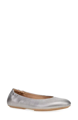 Dansko Mollie Ballet Flat Pewter Metallic at Nordstrom,