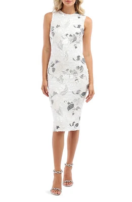 HELSI Alex Floral Sequin Cocktail Sheath Dress at Nordstrom,