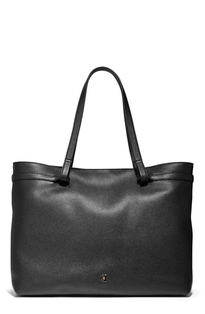 Cole Haan Essential Soft Leather Tote in Black at Nordstrom