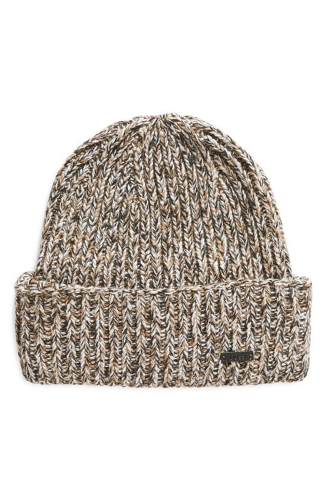 BOSS Mouliné Beanie in Medium Beige at Nordstrom