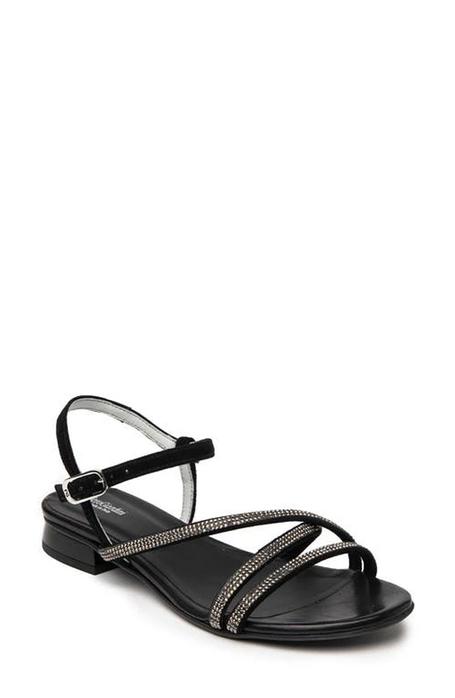 NeroGiardini Strappy Sandal Black at Nordstrom,