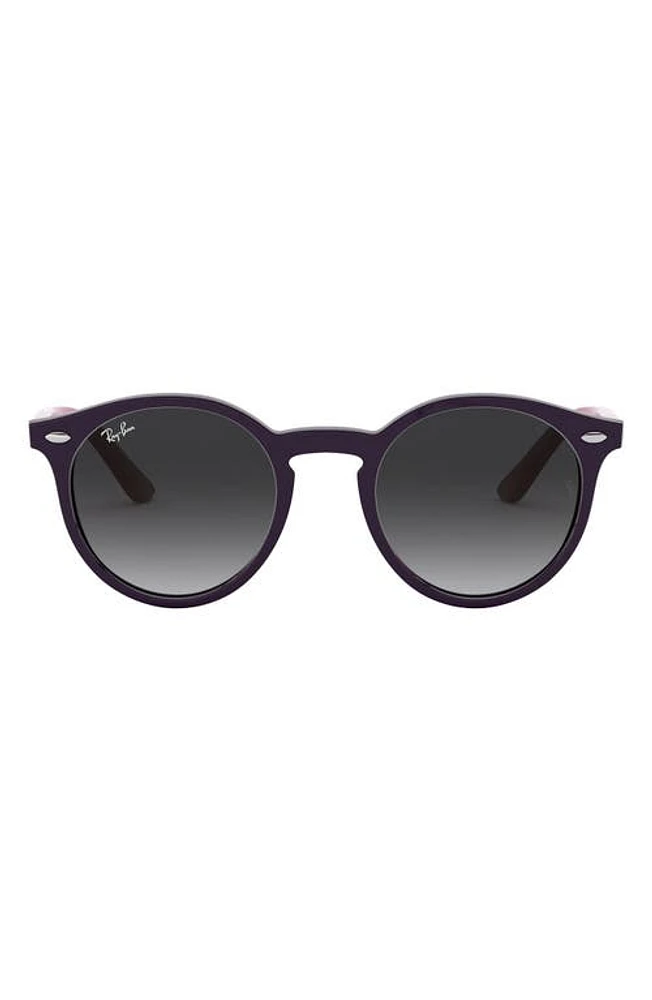 Ray-Ban Junior 44mm Round Sunglasses in Gry Grad at Nordstrom