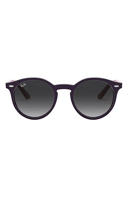 Ray-Ban Junior 44mm Round Sunglasses in Gry Grad at Nordstrom