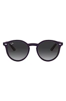 Ray-Ban Junior 44mm Round Sunglasses in Gry Grad at Nordstrom