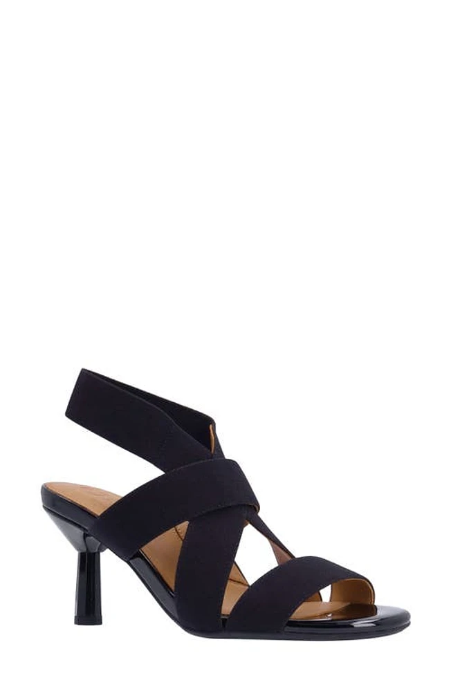 L'Amour des Pieds Lunette Ankle Strap Sandal Black at Nordstrom,