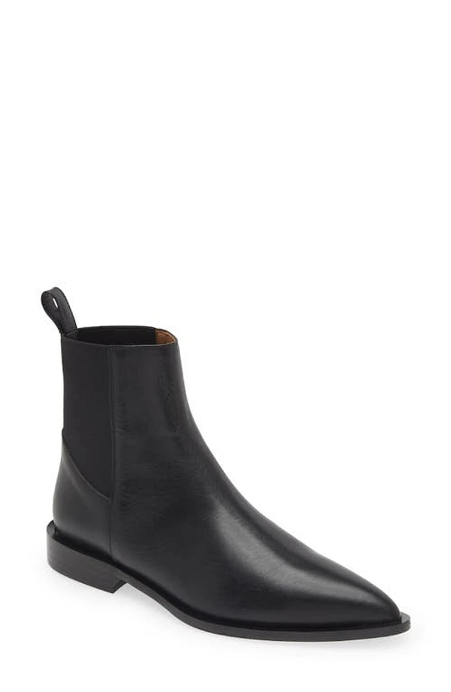 ATP ATELIER Lauro Pointed Toe Bootie Black at Nordstrom,