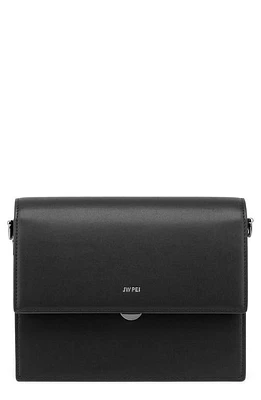 JW PEI Mini Flap Faux Leather Crossbody Bag in Black at Nordstrom