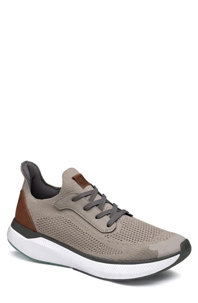 Johnston & Murphy Miles Knit Sneaker Taupe at Nordstrom,