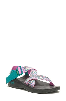 Chaco Mega Z/Cloud Sport Sandal Pink/Spray Teal at Nordstrom,