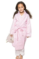 Petite Plume Kids' Gingham Robe at Nordstrom