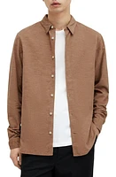 AllSaints Lorella Cotton Button-Up Shirt at Nordstrom,